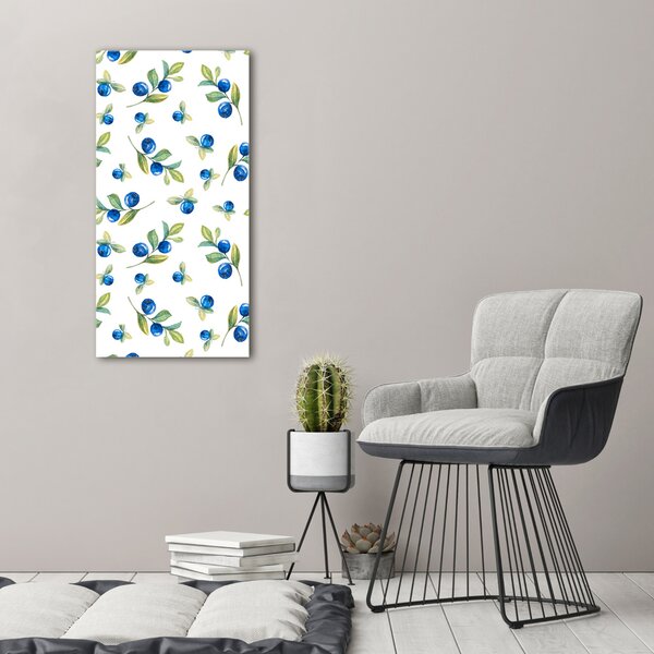 Vertikální Moderní fotoobraz canvas na rámu Jahody ocv-158468100