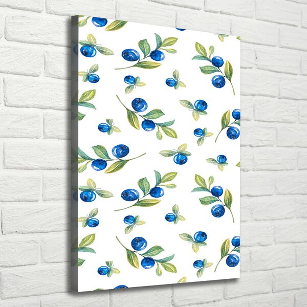 Vertikální Moderní fotoobraz canvas na rámu Jahody ocv-158468100