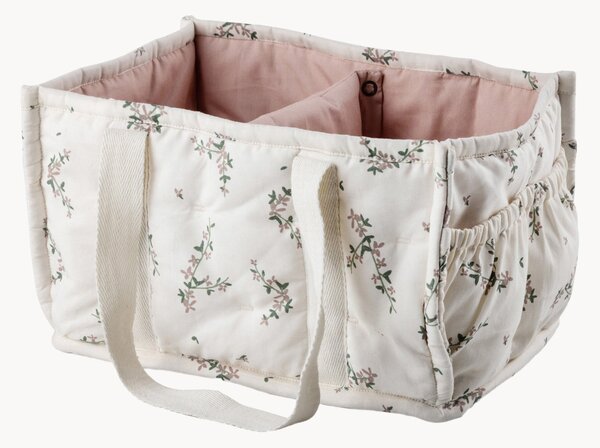 Ručně vyrobený skladovací koš z organické bavlny Diaper Caddy