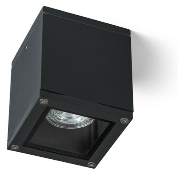 RED - DESIGN RENDL RENDL KEIG stropní černá 230V GU10 35W IP65 R13632