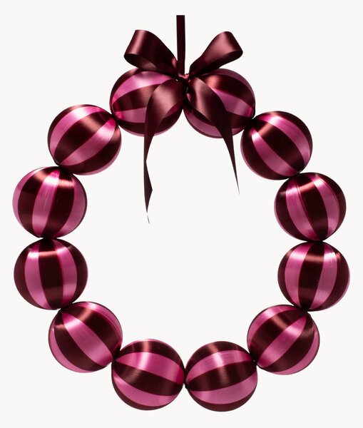 Vánoční věnec Baubles, v různých velikostech