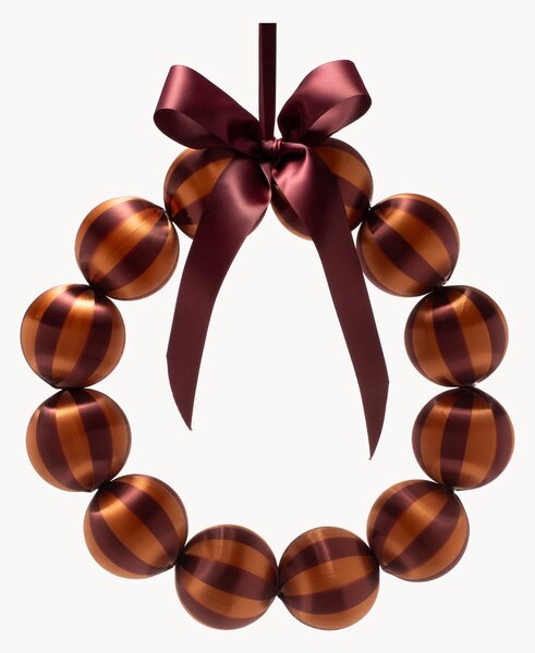 Vánoční věnec Baubles, v různých velikostech