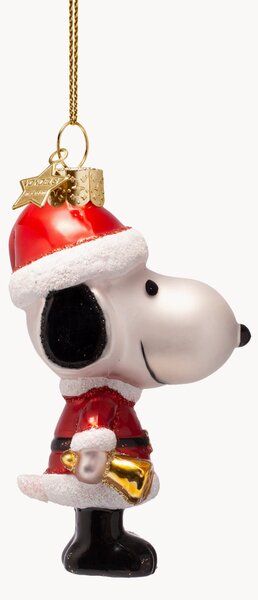 Ručně foukaná vánoční ozdoba Snoopy Peanuts