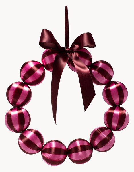 Vánoční věnec Baubles, v různých velikostech