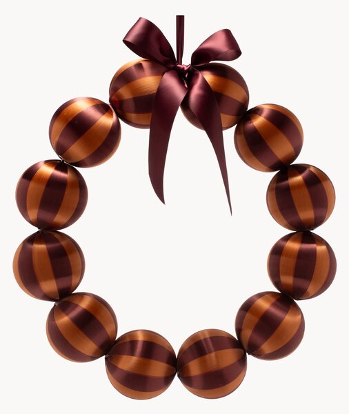 Vánoční věnec Baubles, v různých velikostech