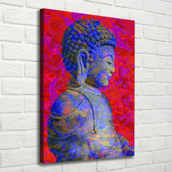 Vertikální Foto obraz na plátně Abstrakce buddha ocv-167774898
