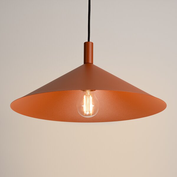 Sollux Lighting Závěsné svítidlo NOX 40 okrově červené