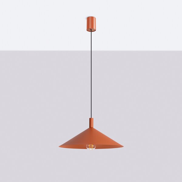 Sollux Lighting Závěsné svítidlo NOX 40 okrově červené