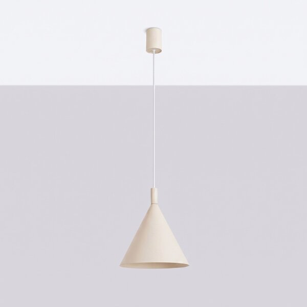 Sollux Lighting Závěsné svítidlo NOX 25 béžové