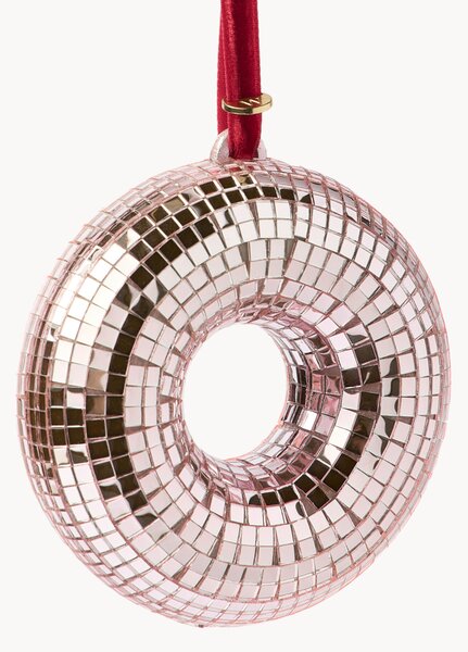 Třpytivá vánoční ozdoba Disco Donut