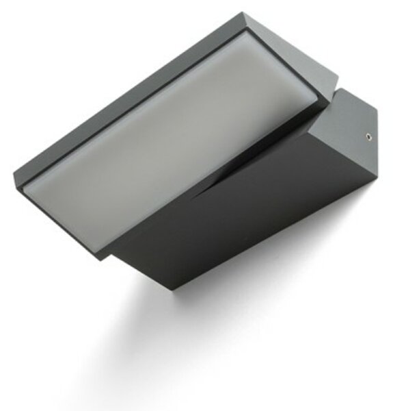 RED - DESIGN RENDL RENDL TWIST nástěnná antracitová 230V LED 13W IP65 3000K R13616
