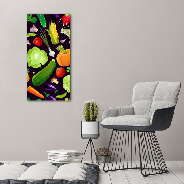 Vertikální Moderní obraz canvas na rámu Zelenina ocv-178769507