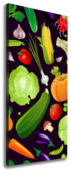Vertikální Moderní obraz canvas na rámu Zelenina ocv-178769507