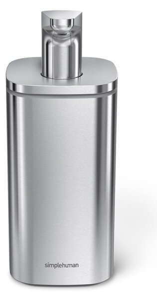 Dávkovač mýdla z nerezové oceli ve stříbrné barvě 295 ml - simplehuman