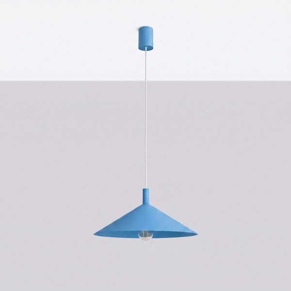 Sollux Lighting Závěsné svítidlo NOX 40 světle modré