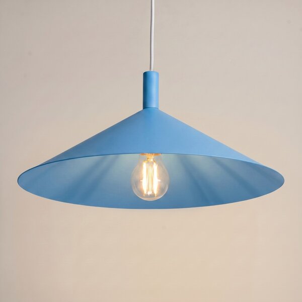 Sollux Lighting Závěsné svítidlo NOX 40 světle modré