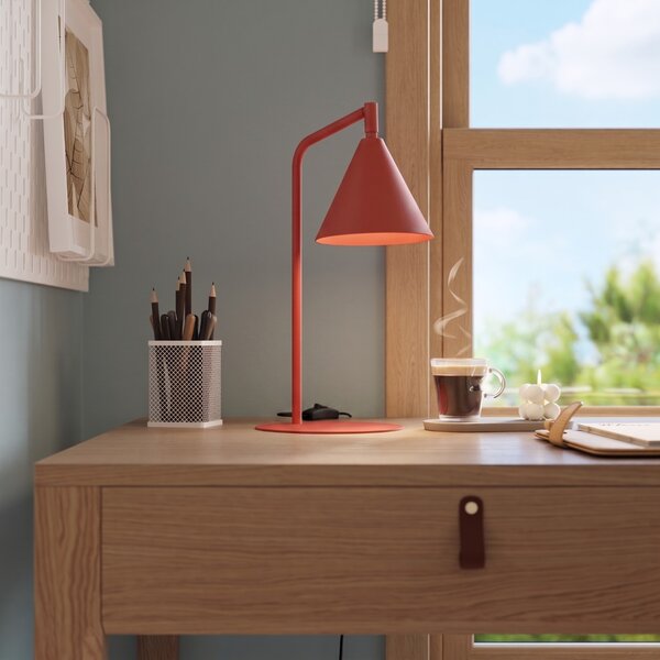 Sollux Lighting Stolní lampa NOX červená