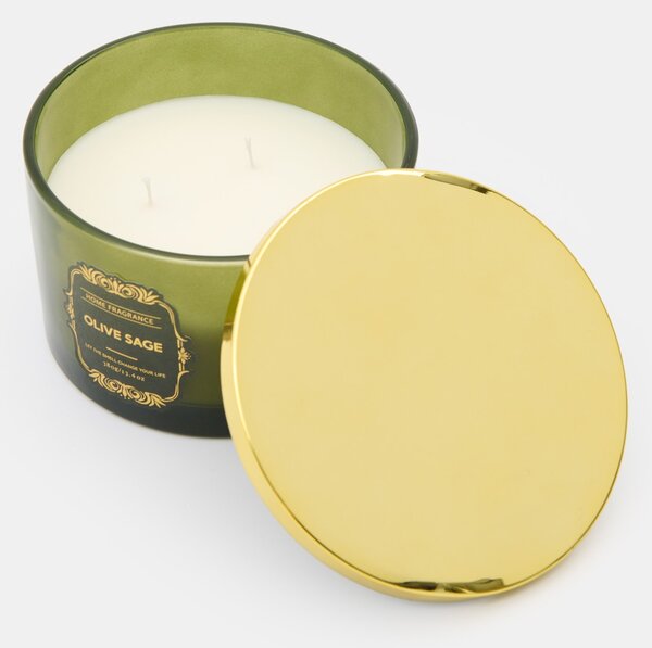 Sinsay - Vonná svíčka Olive Sage - tmavě zelená