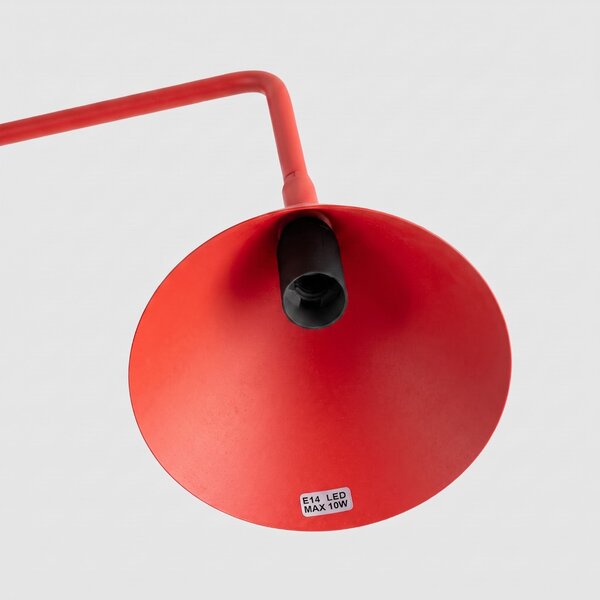 Sollux Lighting Stolní lampa NOX červená