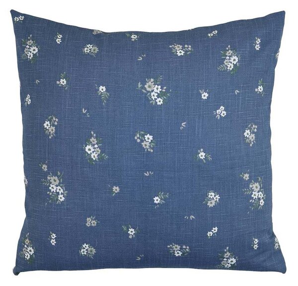 Bavlněný povlak na polštář Flora Blue 45x45 cm Strömshaga