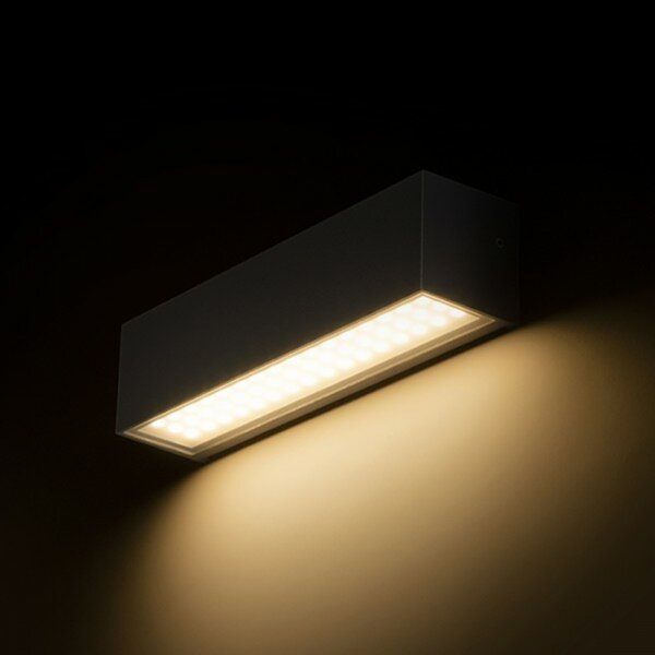RED - DESIGN RENDL RENDL CAMARGUE nástěnná antracitová satinované sklo 230V LED 6W IP65 3000K R13641