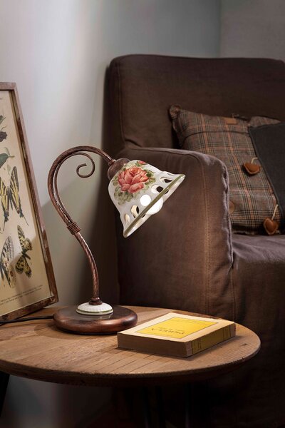 Ferroluce Stolní lampa NAPOLI, v. 32 cm, 1xE14