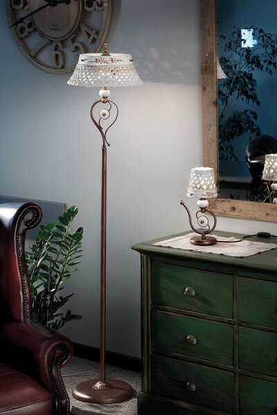 Ferroluce Stolní lampa VERONA, v. 33 cm, 1xE14