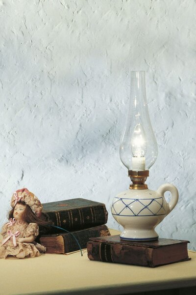 Ferroluce Retro stolní lampa POMPEI, v. 35 cm, 1xE14