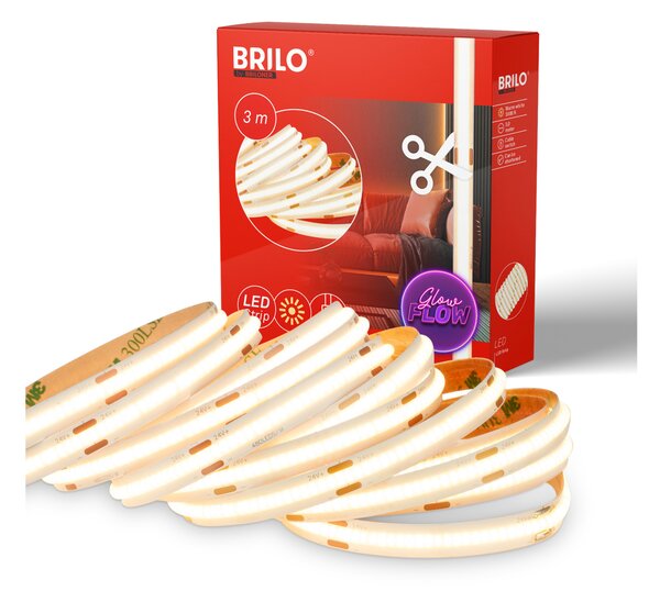 Briloner LED pásek, 3m (teplá bílá) (100396576001)