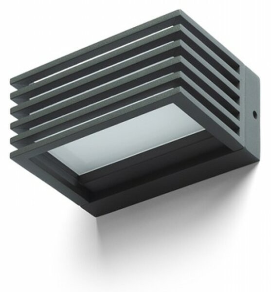 RED - DESIGN RENDL RENDL CLAIRE 14 nástěnná antracitová mléčný akryl 230V LED 6W IP54 3000K R13564