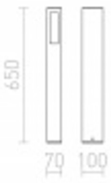 RED - DESIGN RENDL RENDL TREEZA 65 stojanová antracitová 230V E27 26W IP54 R10441