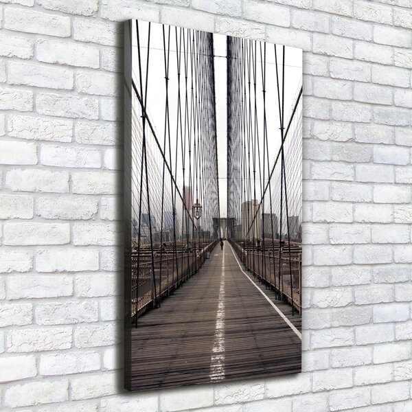 Vertikální Foto obraz na plátně Brooklynský most ocv-24812504