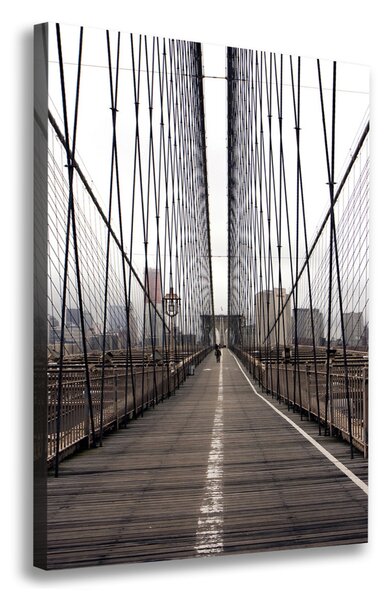 Vertikální Foto obraz na plátně Brooklynský most ocv-24812504