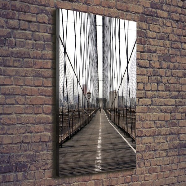 Vertikální Foto obraz na plátně Brooklynský most ocv-24812504