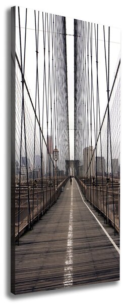 Vertikální Foto obraz na plátně Brooklynský most ocv-24812504