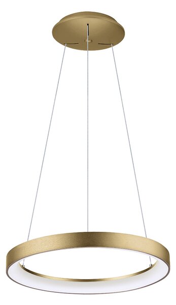 Led2 Závěsné LED svítidlo BELLA SLIM P-Z ø 48 cm Barva: Bílá, Teplota světla: 2700K/3000K/4000K, Stmívání, řízení: ON/OFF (bez stmívání)