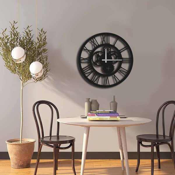ASIR Nástěnné hodiny kov ORLOJ 49 x 49 cm