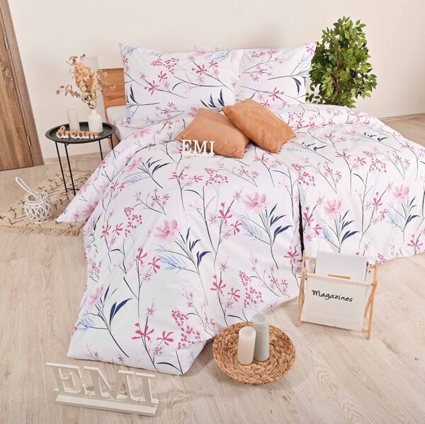 Povlečení bavlněné Vena EMI, Prodloužený set jednolůžko obsahuje 1x 140x220 + 1x 70x90