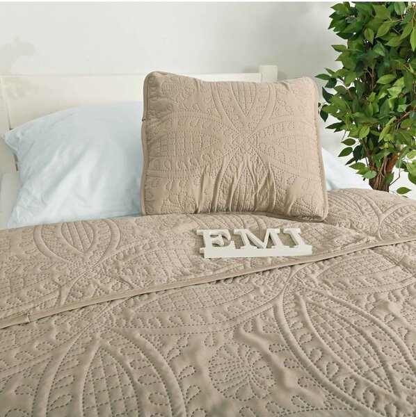 Přehoz na postel Lace EMI, 150x210 cm + 1x povlečení 40x40 cm
