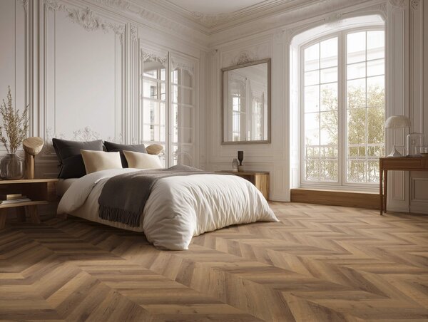 Floor Forever Authentic Oak Click Rigid Chevron Dub Vladařský 1089CH 1,32 m2