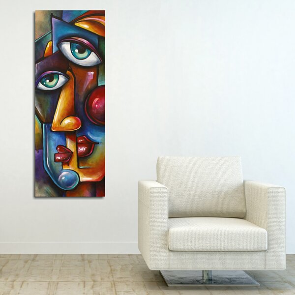 ASIR Obraz na plátně PICASSO OČI 30 x 80 cm