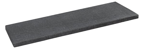 BELLATEX Sedák na lavici hladký Grafitová 40x120 cm