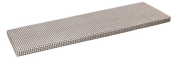BELLATEX Sedák na lavici hladký Hnědá 40x120 cm