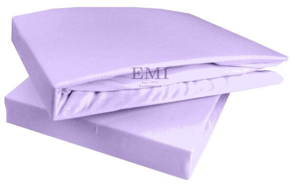 Prostěradlo fialové Superstretch EMI, Plachta 90x200