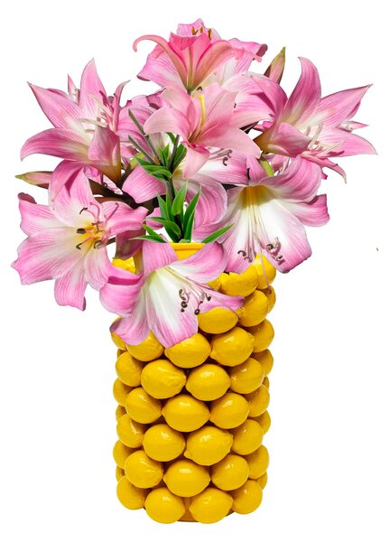 Kare designové vázy Lemon (43 cm)