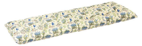Sedák na lavici prošívaný 816 LEVANDULE - 120 x 40 x 6 cm