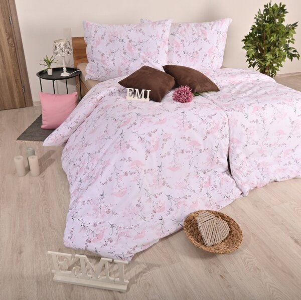 Povlečení bavlněné Sakura EMI, Standardní set jednolůžko obsahuje 1x 140x200 + 1x 70x90