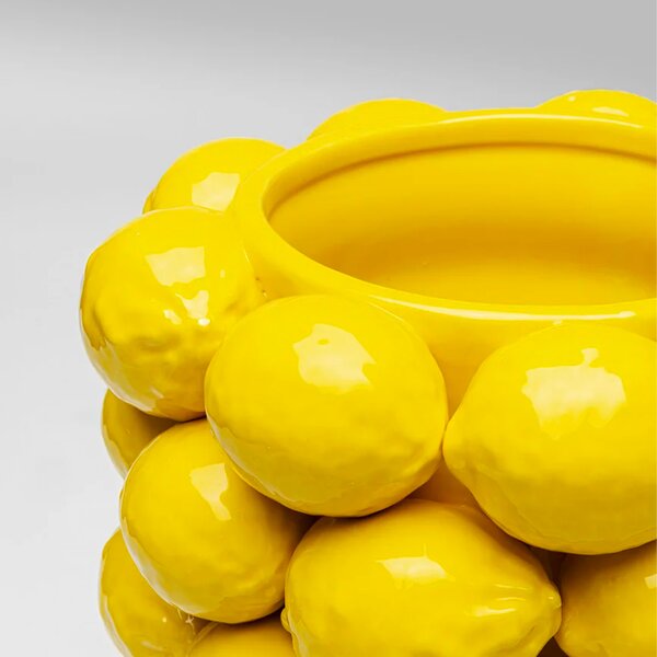 Kare designové vázy Lemon (19 cm)