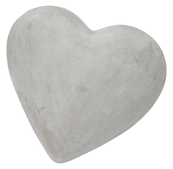 Betonová dekorace Heart 13 cm Wikholm Form