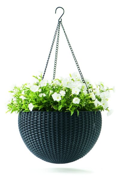 Plastový závěsný květináč ø 35 cm Hangingsphere – Keter